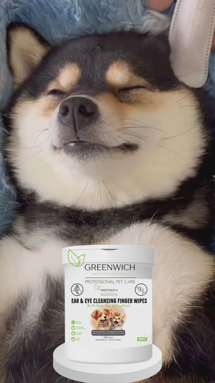 Tek Kullanımlık Vegan Temizleme Mendili | Kedi ve köpekler için